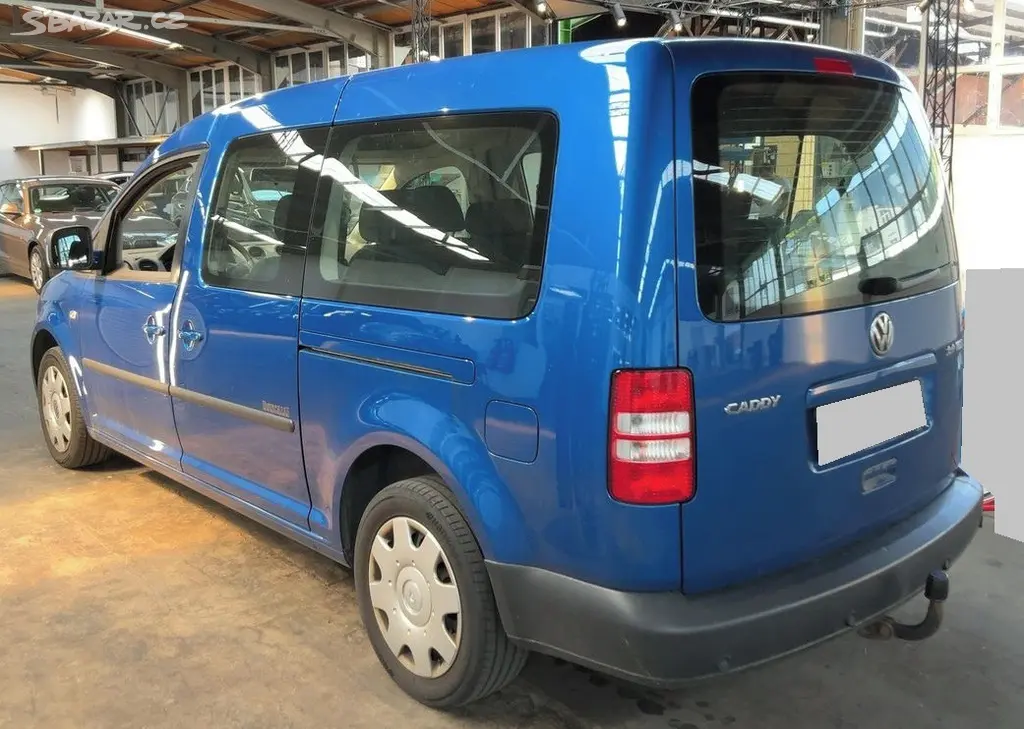 Volkswagen Caddy, MAXI 2.0Tdi 103KW 7-MÍST TAŽNÉ